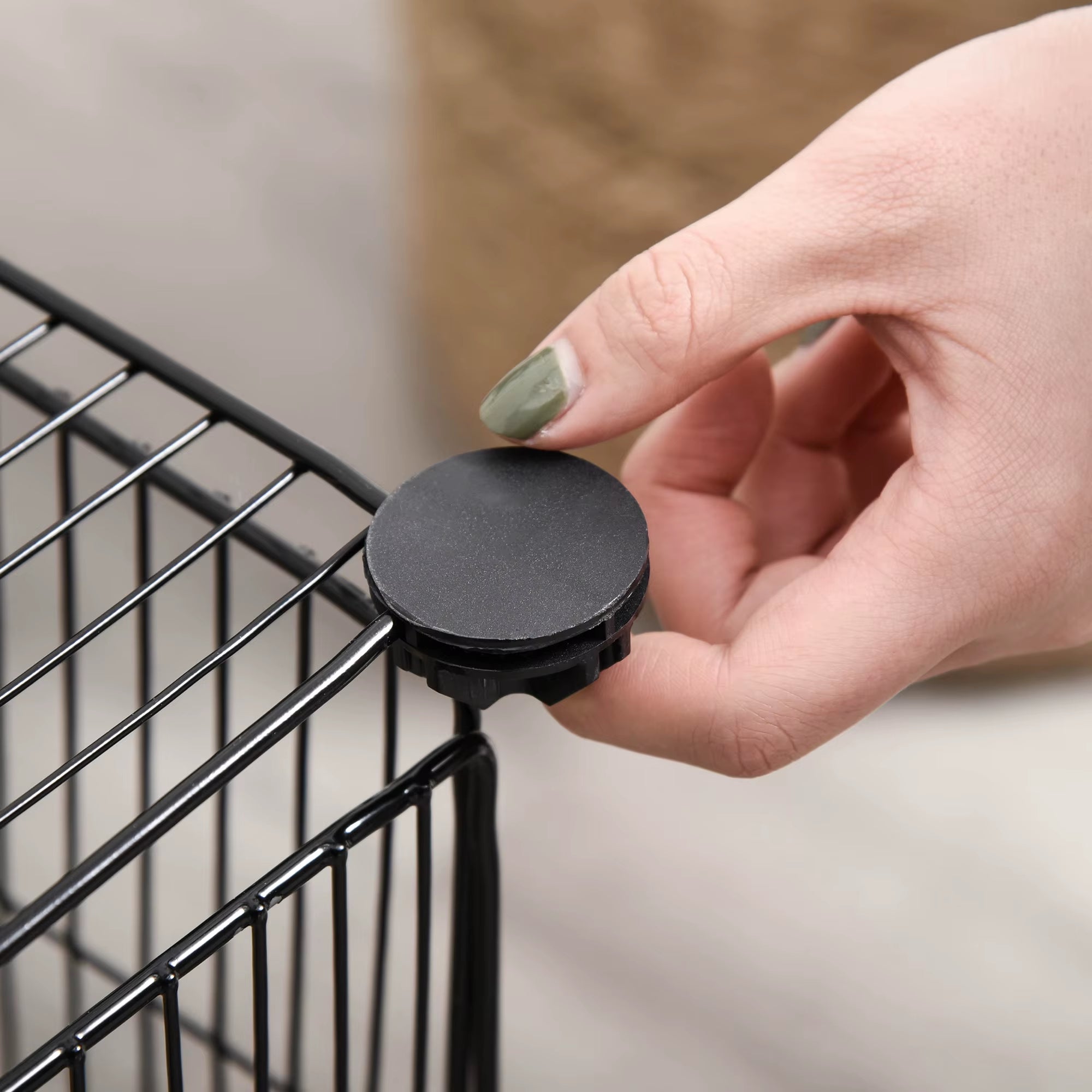 DIY Pet Playpen Cage 22 Piece W/Door Bunny Chinchilla Hedgehog Guinea Pig