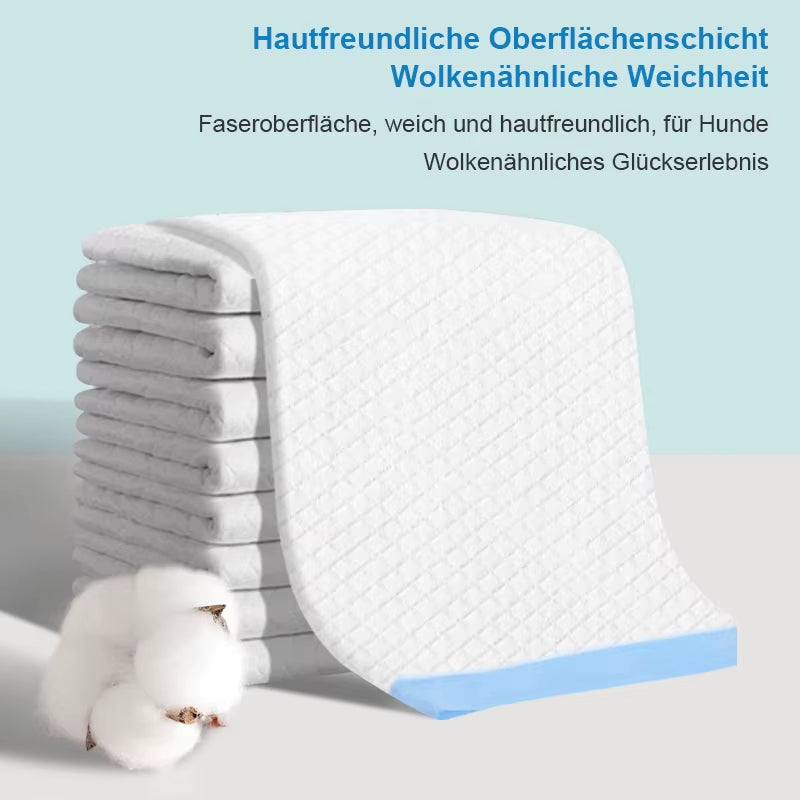 100Pc Pet Diapers 45*60Cm/60*90Cm Cats Dog Diapers Super Absorbent Pet Diaper Dog Pee Pad Quick Dry Disposable Urine Nappy Mat