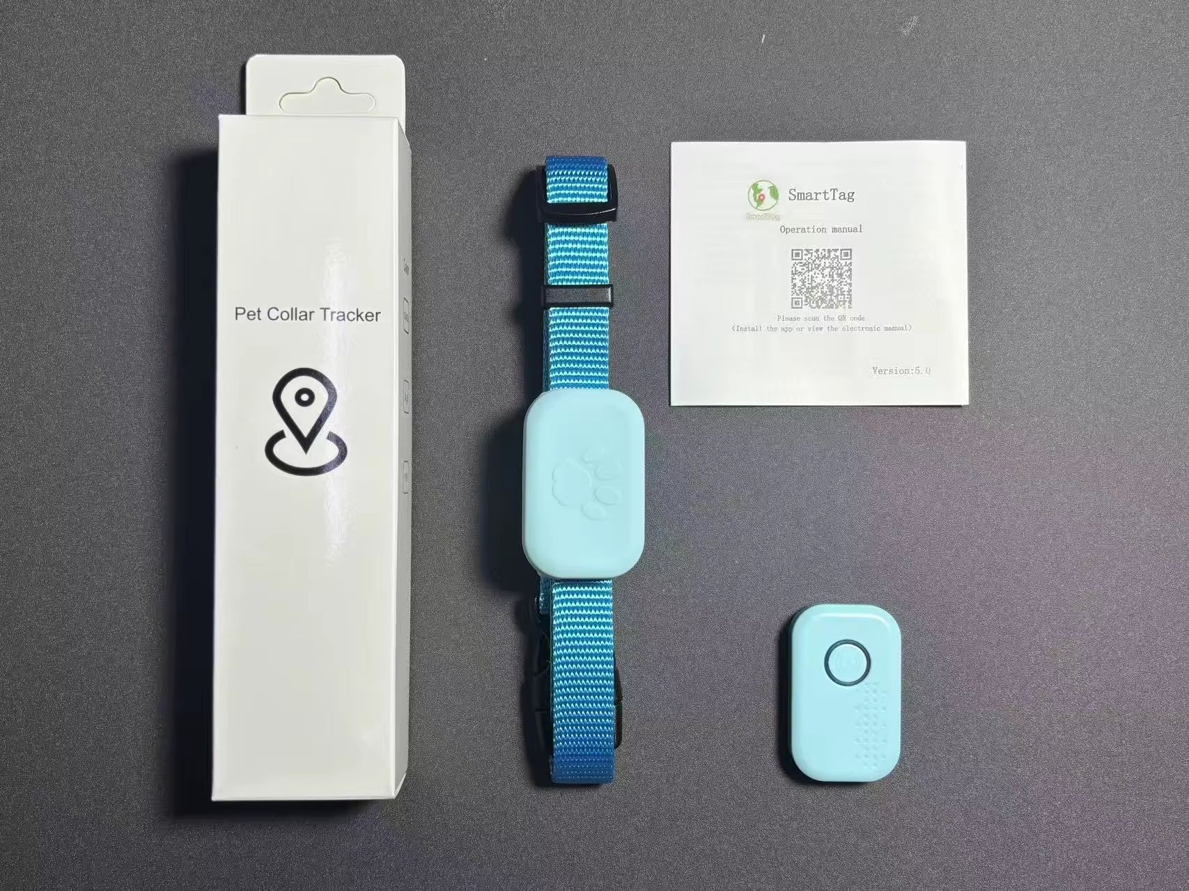 GPS Cat Tracker Collar - Locate Your Cat Effortlessly with No Monthly Fees, Compatible with iOS and Android - Michka